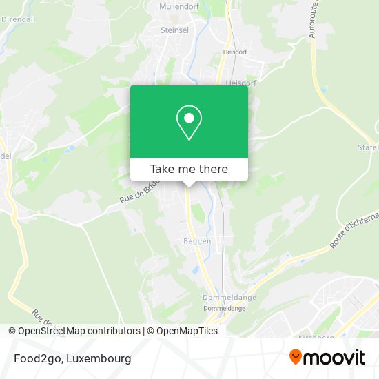 Food2go map