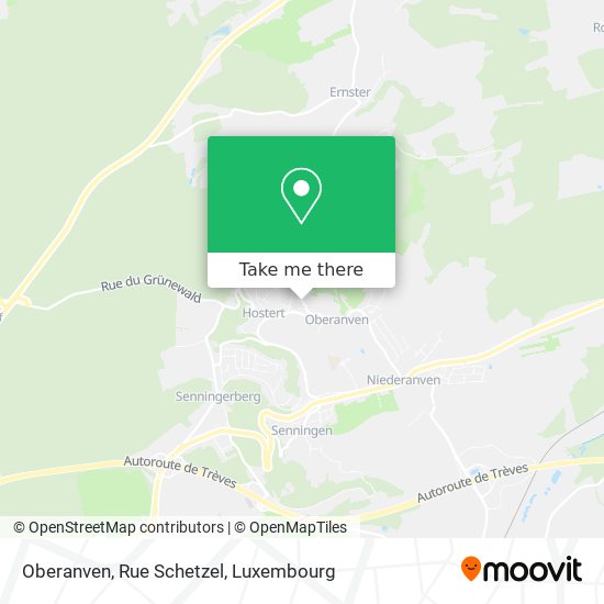Oberanven, Rue Schetzel map