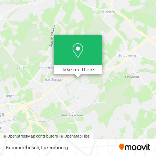 Bommertbësch map