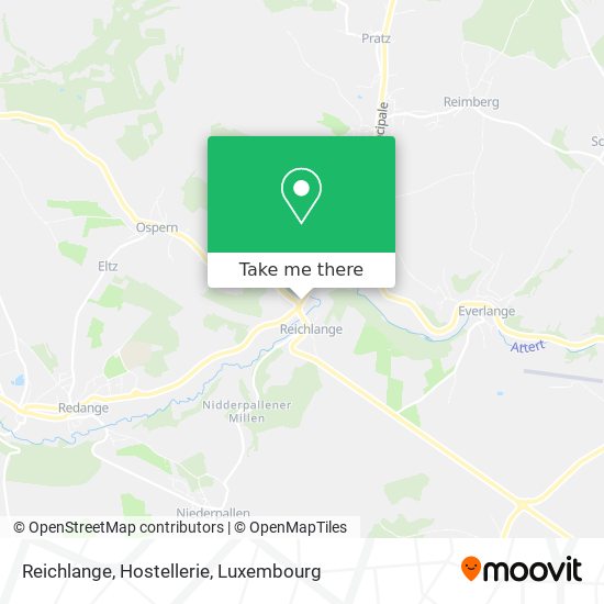 Reichlange, Hostellerie map