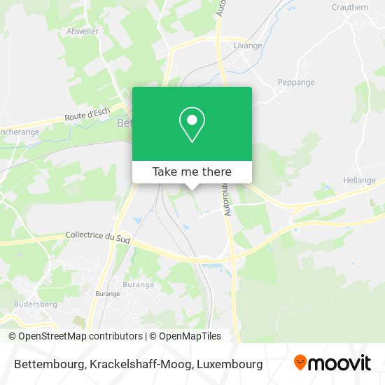 Bettembourg, Krackelshaff-Moog map