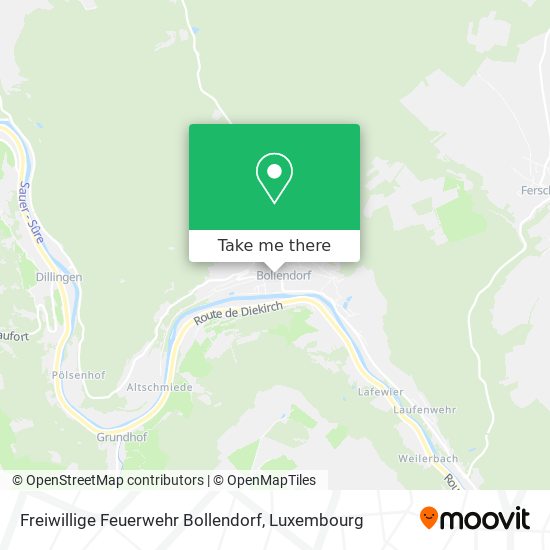 Freiwillige Feuerwehr Bollendorf map