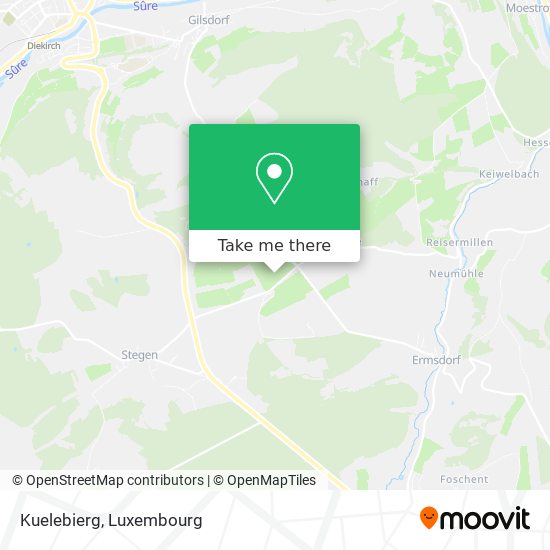 Kuelebierg Karte