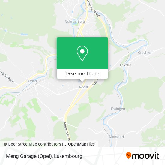 Meng Garage (Opel) Karte