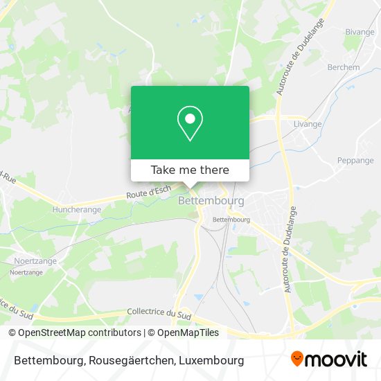 Bettembourg, Rousegäertchen map