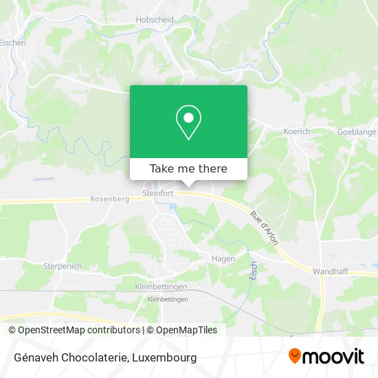 Génaveh Chocolaterie map