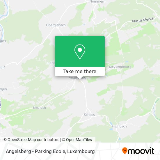 Angelsberg - Parking Ecole map