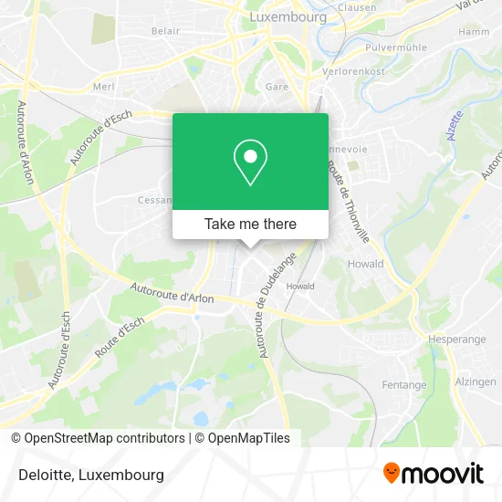 Deloitte map