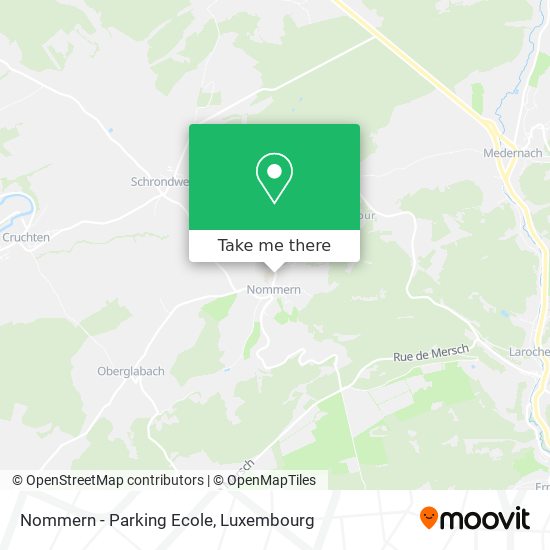 Nommern - Parking Ecole map