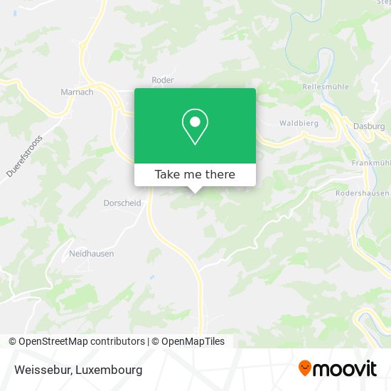 Weissebur map