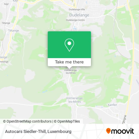 Autocars Siedler-Thill map