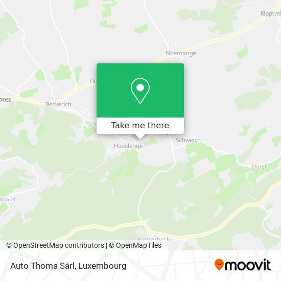 Auto Thoma Sàrl map