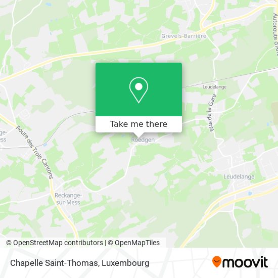 Chapelle Saint-Thomas map