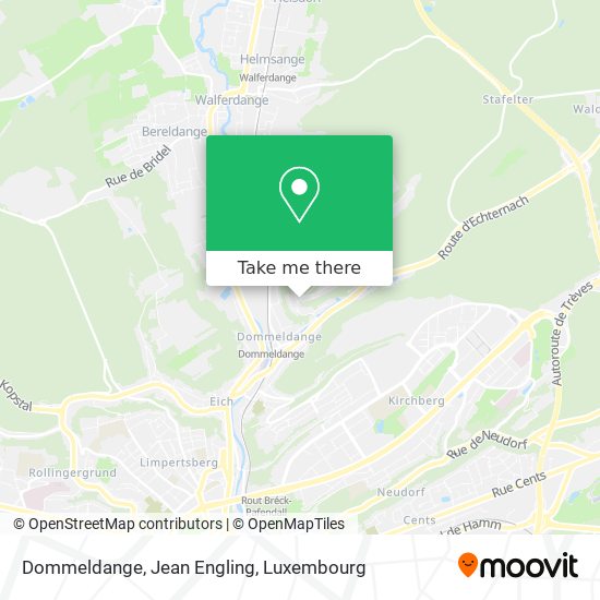 Dommeldange, Jean Engling map