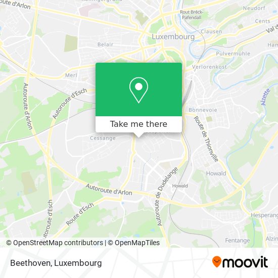 Beethoven map