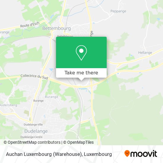 Auchan Luxembourg (Warehouse) Karte