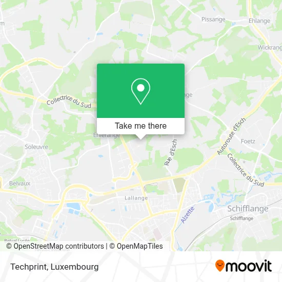 Techprint map