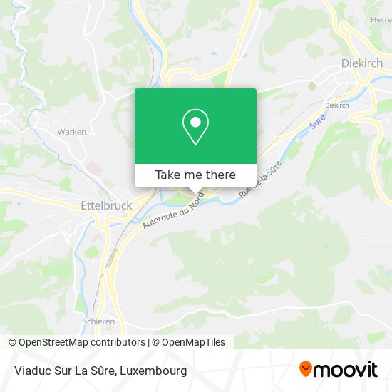 Viaduc Sur La Sûre map