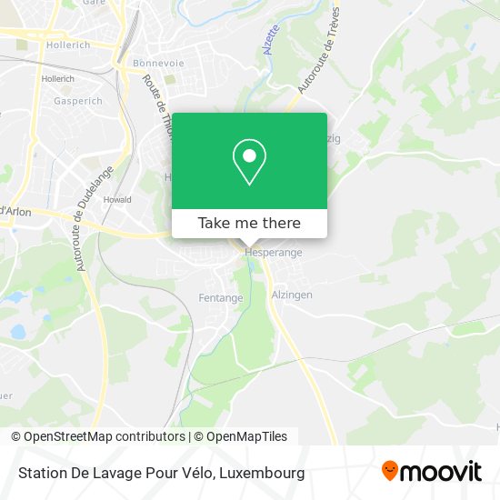 Station De Lavage Pour Vélo map