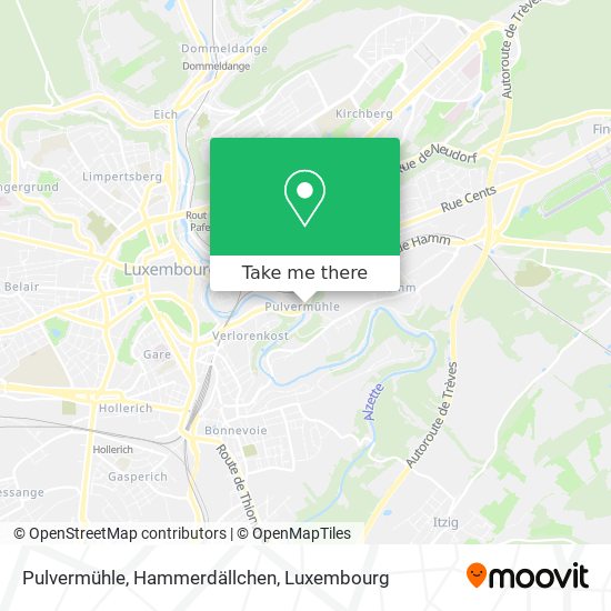 Pulvermühle, Hammerdällchen map