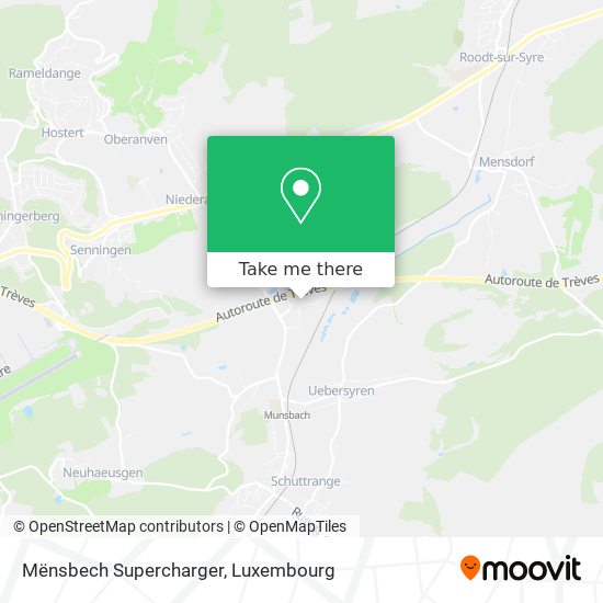 Mënsbech Supercharger map