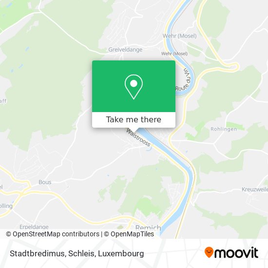 Stadtbredimus, Schleis map