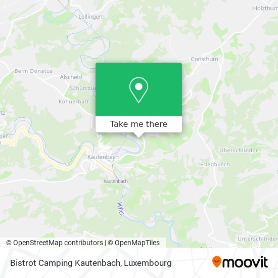 Bistrot Camping Kautenbach Karte