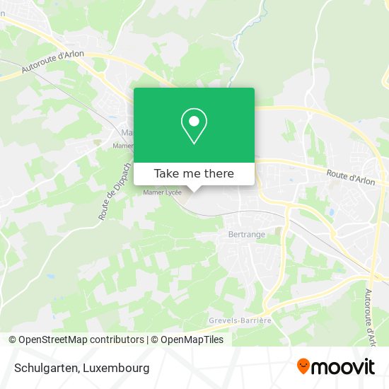 Schulgarten map