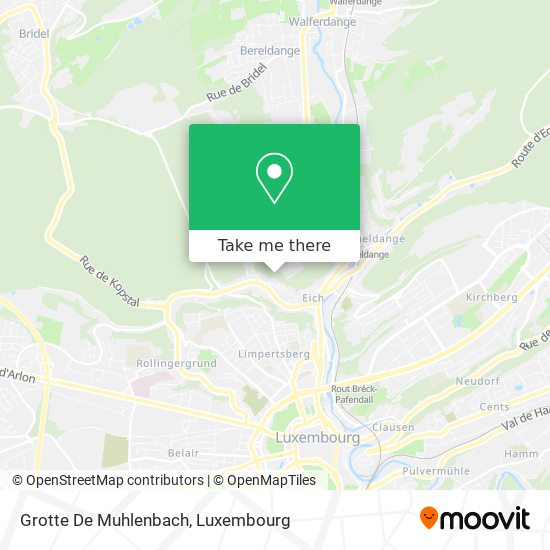 Grotte De Muhlenbach Karte