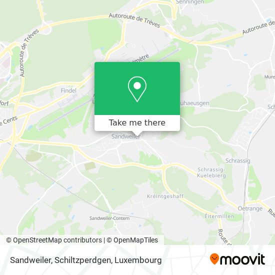 Sandweiler, Schiltzperdgen map