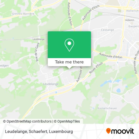 Leudelange, Schaefert map