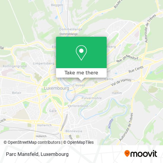 Parc Mansfeld map
