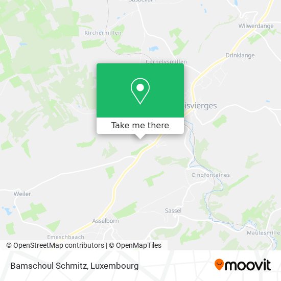 Bamschoul Schmitz map