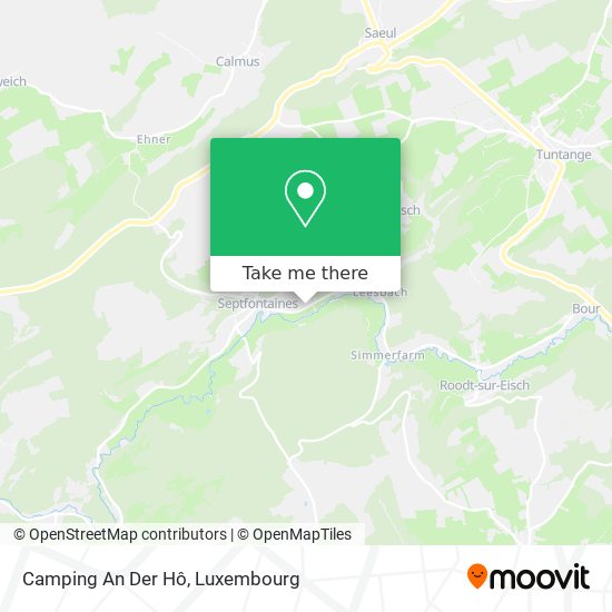 Camping An Der Hô Karte