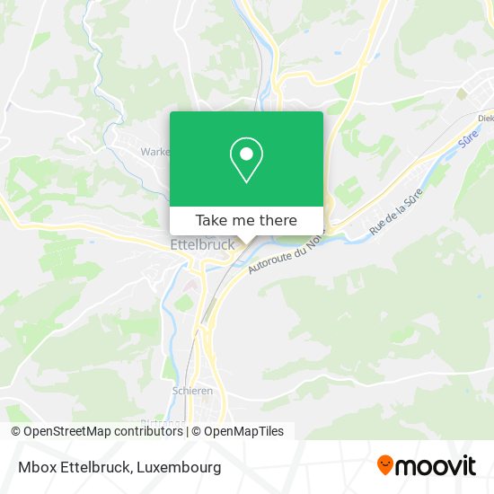 Mbox Ettelbruck map