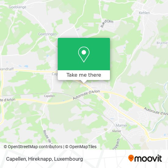 Capellen, Hireknapp map