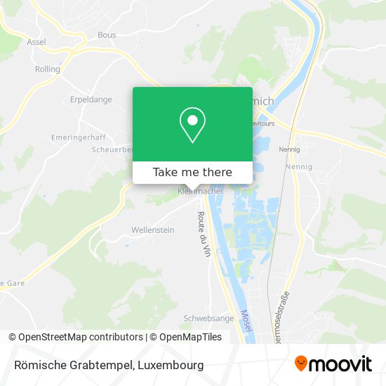 Römische Grabtempel map