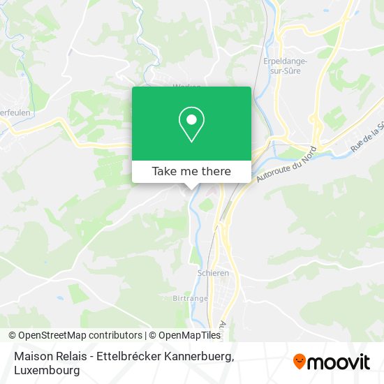 Maison Relais - Ettelbrécker Kannerbuerg map