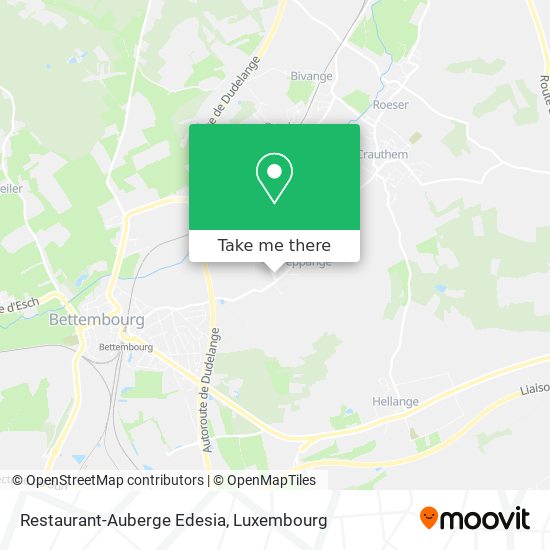 Restaurant-Auberge Edesia map