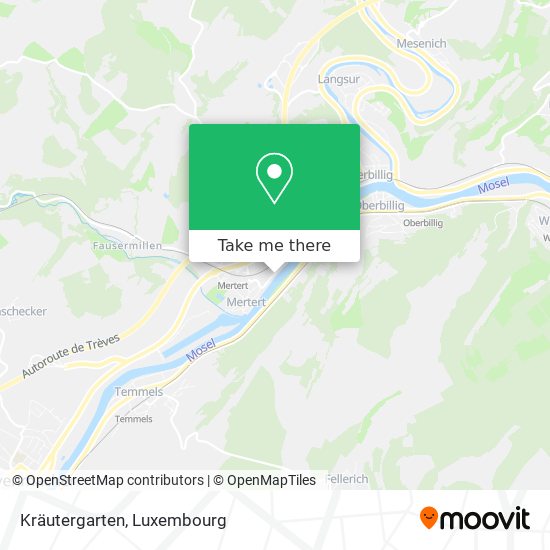 Kräutergarten Karte