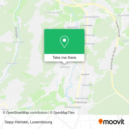 Sepp Hansen map