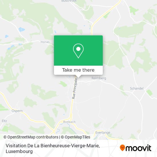 Visitation De La Bienheureuse-Vierge-Marie map