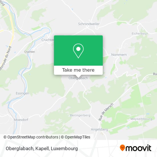 Oberglabach, Kapell map