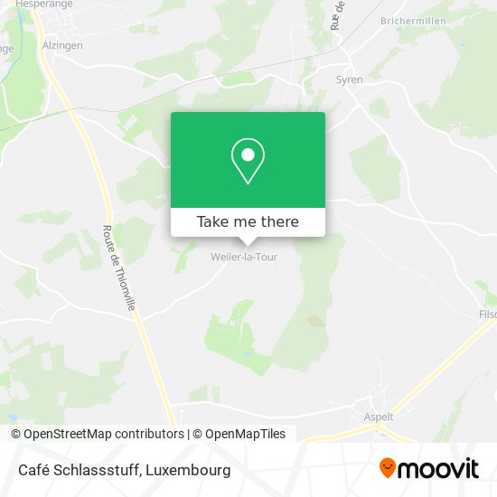 Café Schlassstuff map