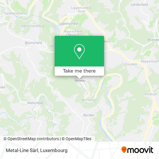 Metal-Line Sàrl map