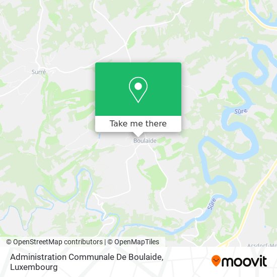 Administration Communale De Boulaide map