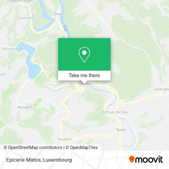 Epicerie Matos map