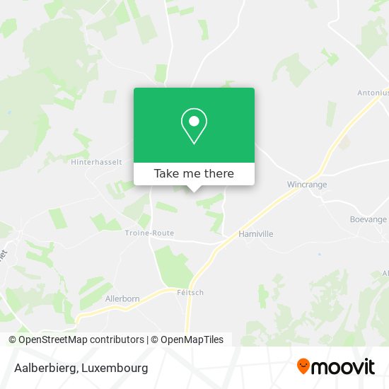 Aalberbierg map