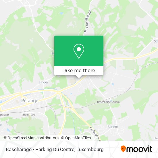 Bascharage - Parking Du Centre map