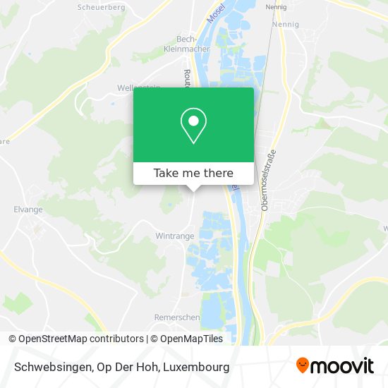 Schwebsingen, Op Der Hoh map